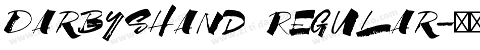 DarbysHand Regular字体转换